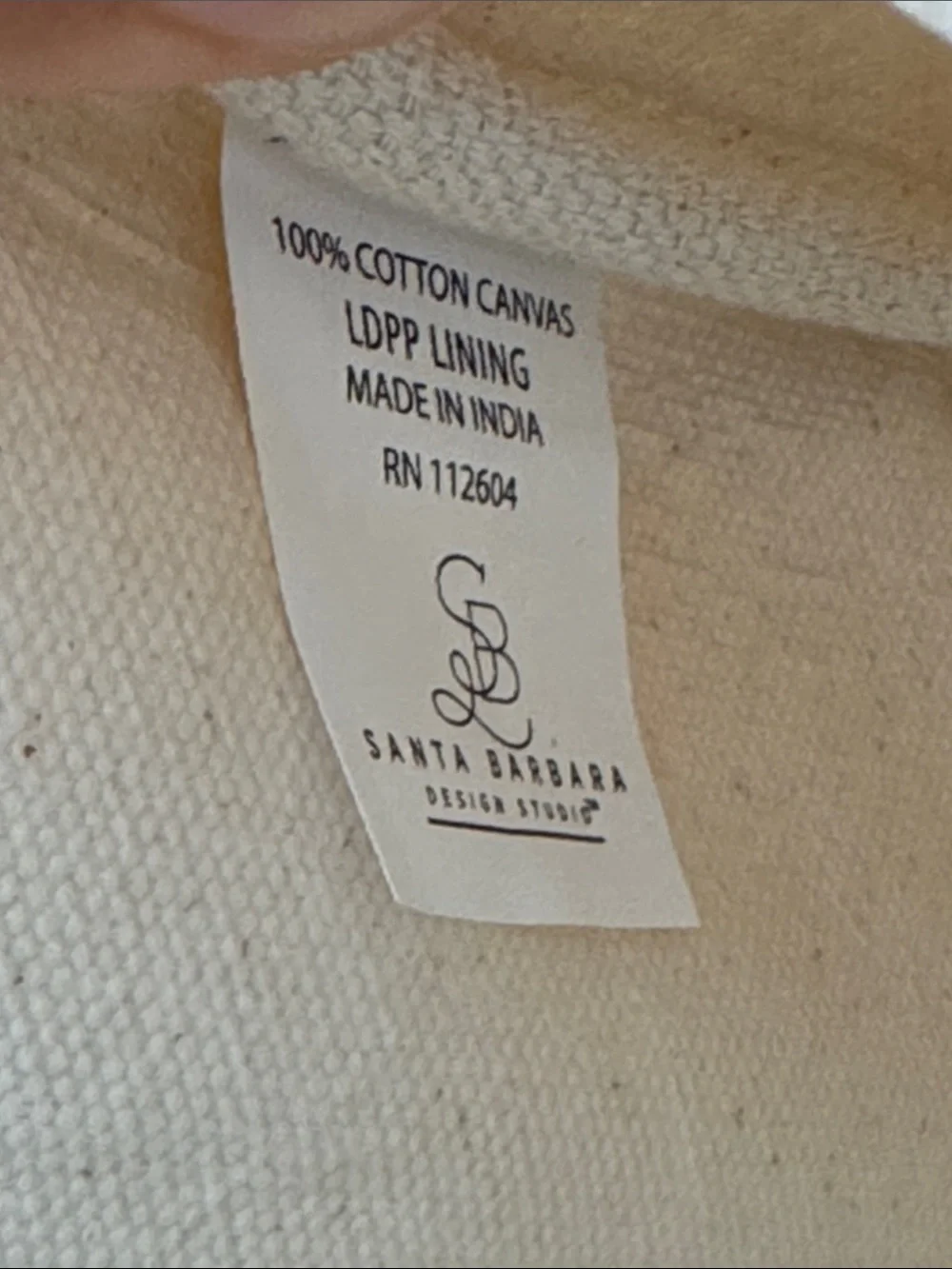 Santa Barbara Design Studio Canvas Tote Weekend Weekend I Love You - NEW